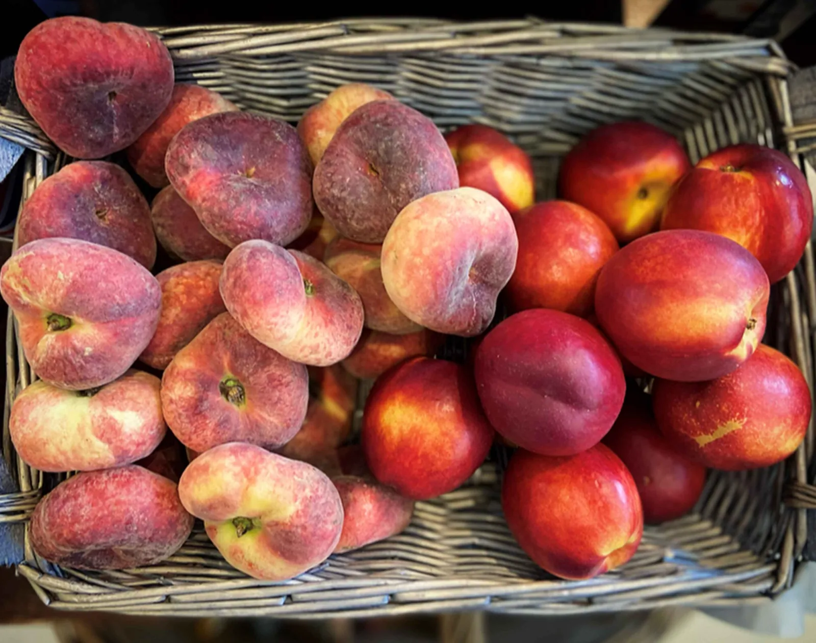Seasonal fruit in the food hall at Teddington’s